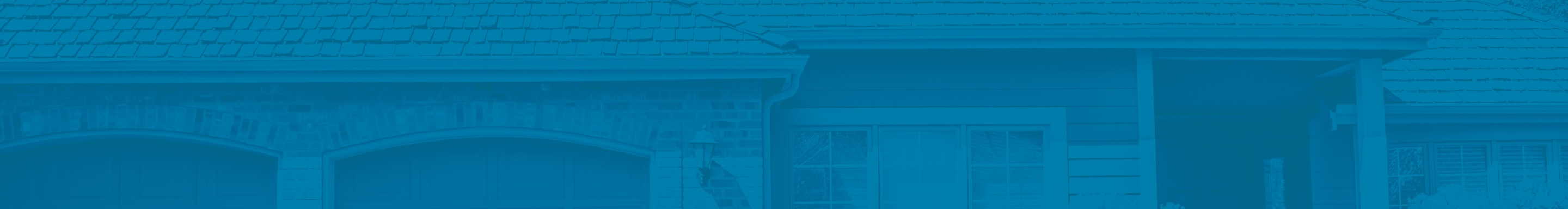 Close-up of tiled roof with blue overlay.